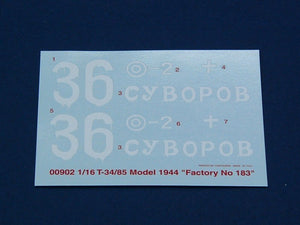 Trumpeter 00902 T-34/85 Model 1944 &amp;quot;Factory No.183&amp;quot; 1/16 – Bild 9