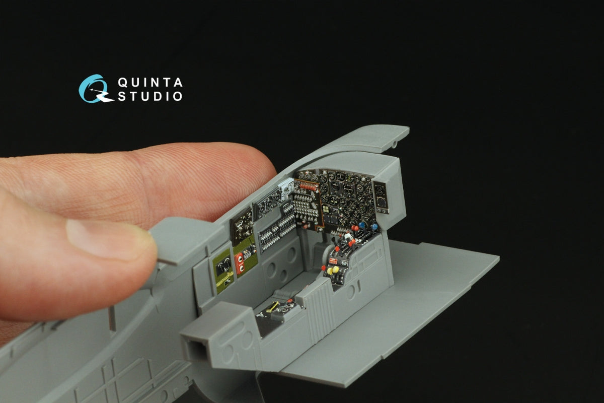 Quinta Studio QD48501 A-26C Invader 3D-Printed &amp;amp; colored Interior on decal paper (ICM) 1/48 – image 14