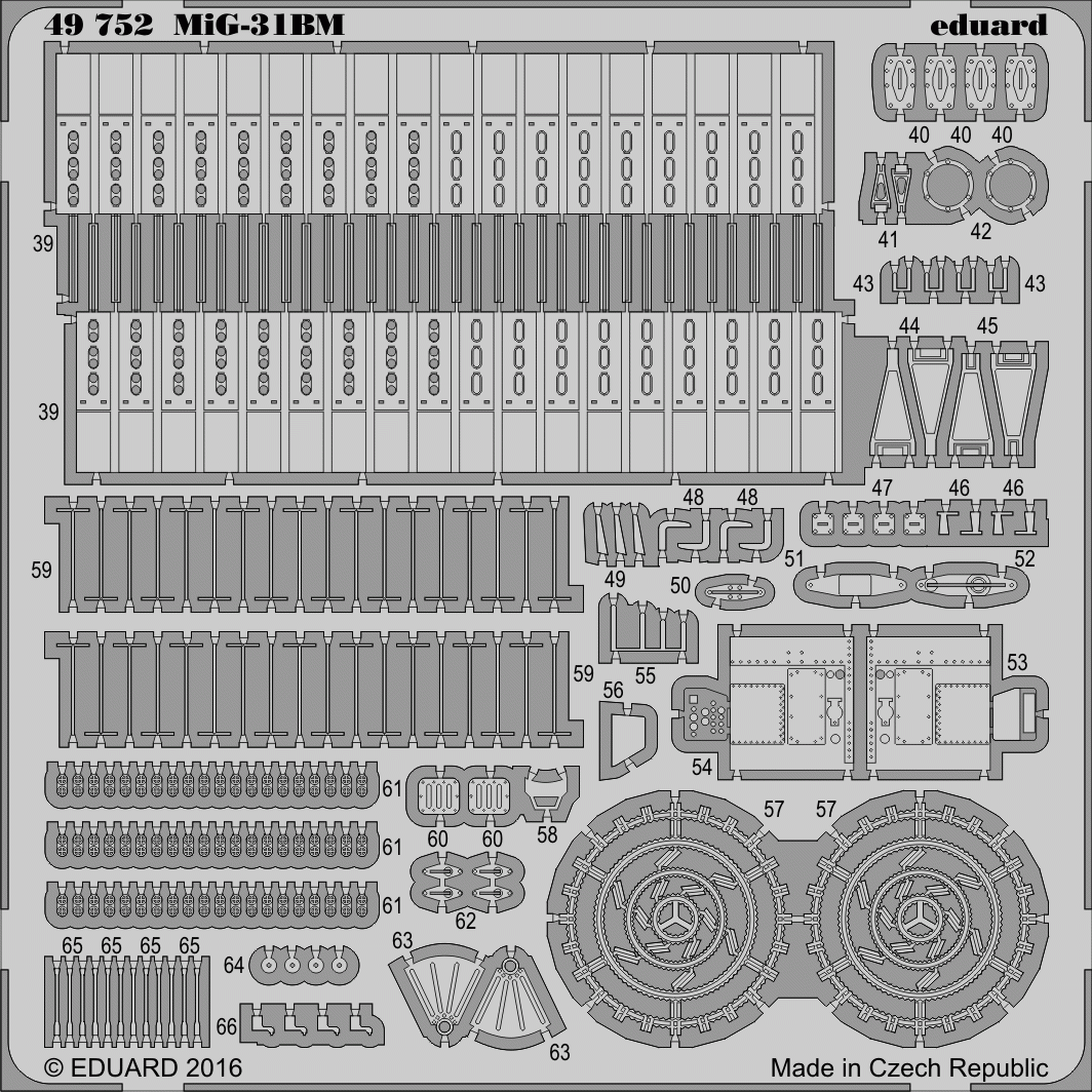Eduard 49752 MiG-31BM 1/48 AMK – Bild 2