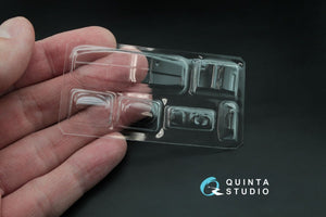 Quinta Studio QC48011 Pe-2 vacuformed clear canopy (for Zvezda kit) 1/48 – image 3