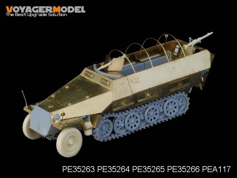 Voyager Model PE35266 WWII German Sd.Kfz.251 Ausf.D Floor (For DRAGON Kit) 1/35 – image 2