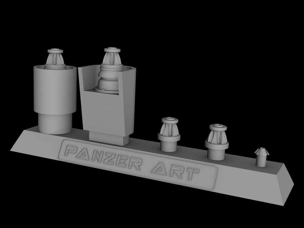 Panzer Art RE35-182 German “Command” vehicles antenna set 1/35