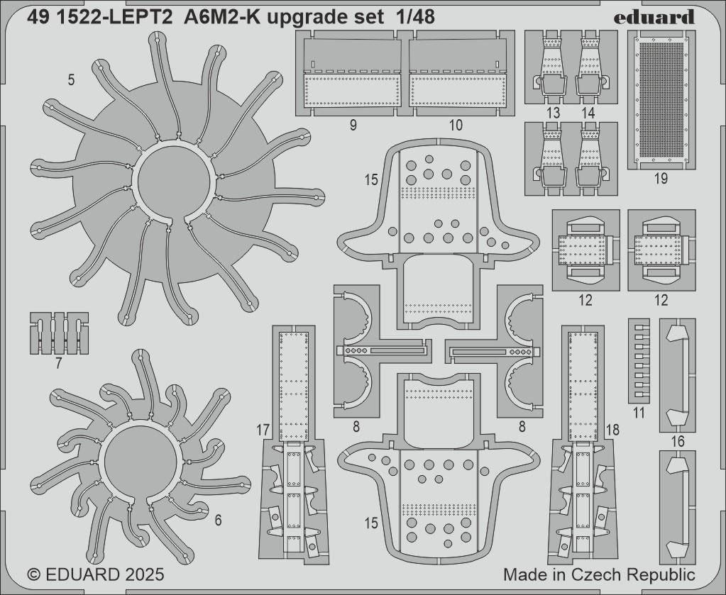 Eduard 491522 A6M2-K upgrade set EDUARD 1/48
