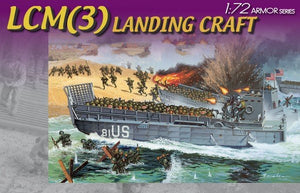 Dragon 7257 LCM(3) Landing Craft w/29th Infantry Div 1/72