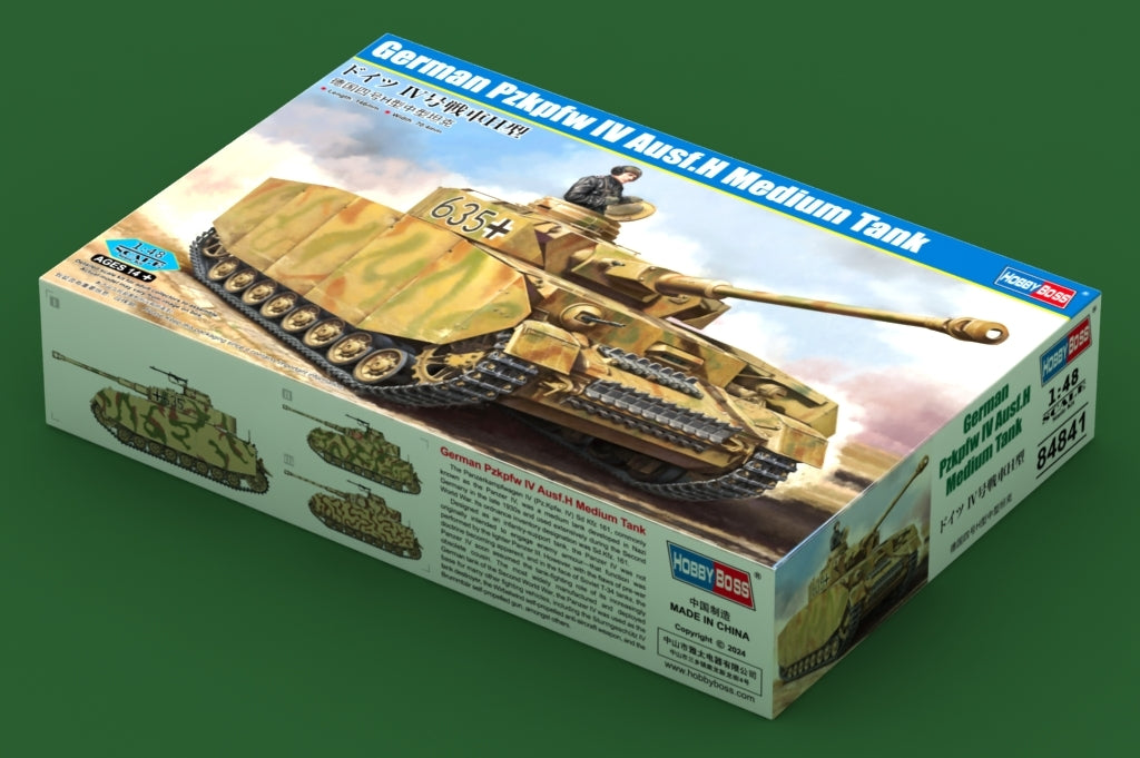 Hobby Boss 84841 German Pzkpfw IV Ausf.H Medium Tank 1/48 – obrázek 2