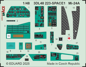Eduard 3DL48223 Mi-24A SPACE TRUMPETER 1/48 – image 3