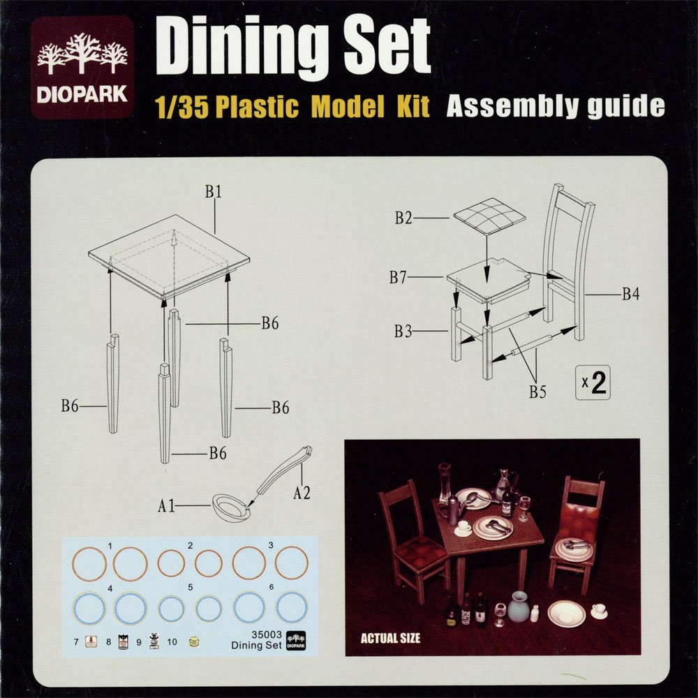 Diopark 35003 Dining accessory set 1/35 – image 2