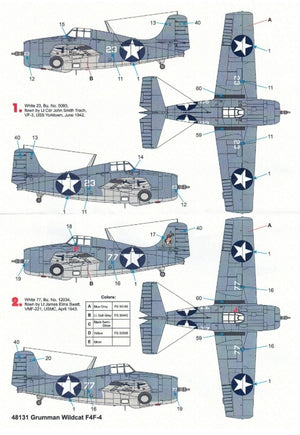 Techmod 48131 Grumman F4F-4 Wildcat 1/48 – Bild 2
