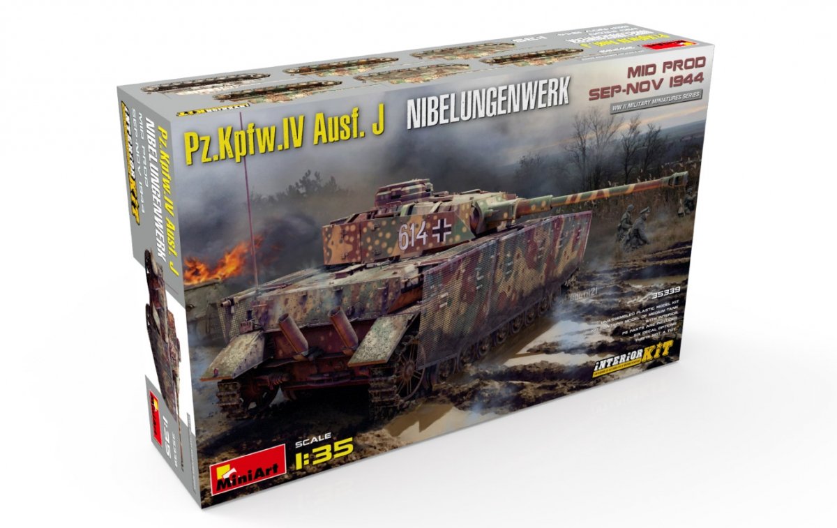 MiniArt 35339 Pz.Kpfw.IV Ausf. J Nibelungenwerk. MID PROD. SEP-NOV 1944 INTERIOR KIT 1/35 – image 2