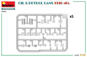 MiniArt 49006 OIL &amp;amp; PETROL CANS 1930-40s 1/48 – Bild 3