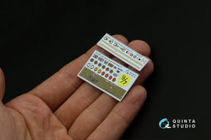 Quinta Studio QD35052 GMC CCKW 353 (open cab) 3D-Printed &amp;amp; colored Interior on decal paper (Tamiya) 1/35 – obrázek 9