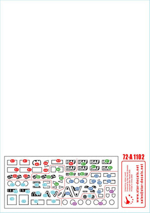 Star Decals 72-A1102 ISAF-Afghanistan # 3. Peacekeepers from Bulgaria, Hungary and Portugal. BRDM-2, BTR-80A, Panhard VBL. 1/72 – Bild 3