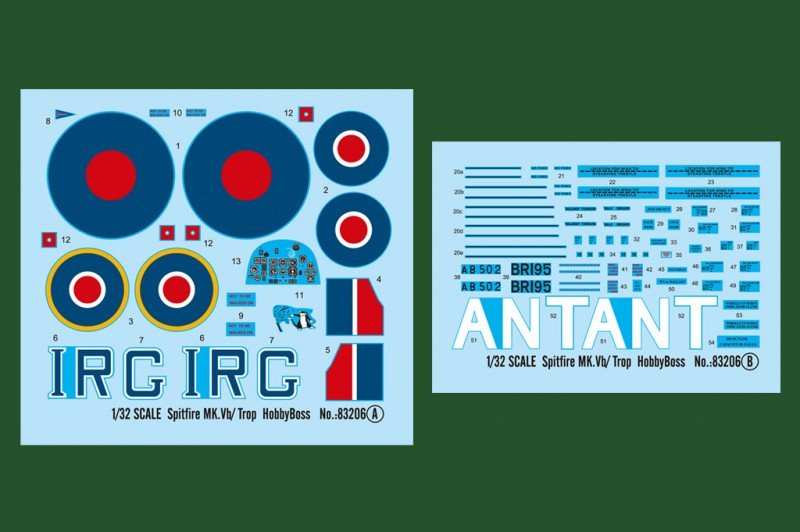 Hobby Boss 83206 Spitfire MK.Vb/Trop 1/32 – Bild 8