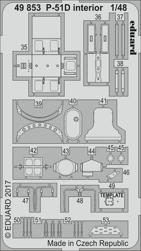Eduard 49853 P-51D interior AIRFIX 1/48 – image 2