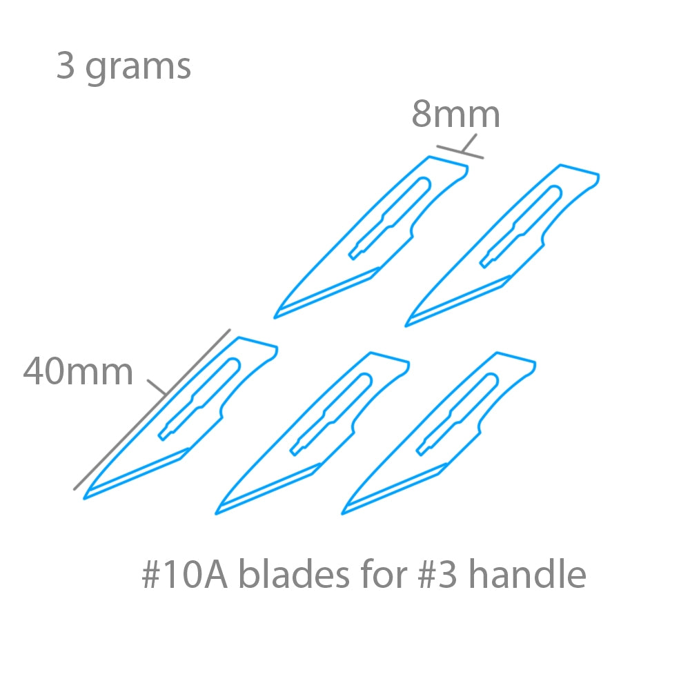 Modelcraft PKN9272 Blades #10A x 5 – obrázek 2