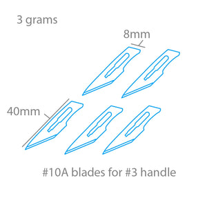Modelcraft PKN9272 Blades #10A x 5 – obrázek 2