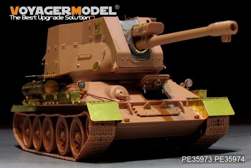 Voyager Model PE35973 Egyptain T-34/122 SPG Basic For RFM 5013 1/35 – image 8