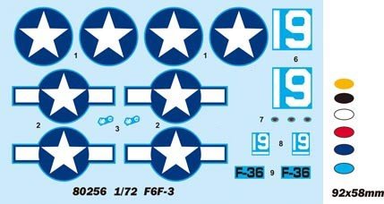 Hobby Boss 80256 F6F-3 Hellcat 1/72 – Bild 2
