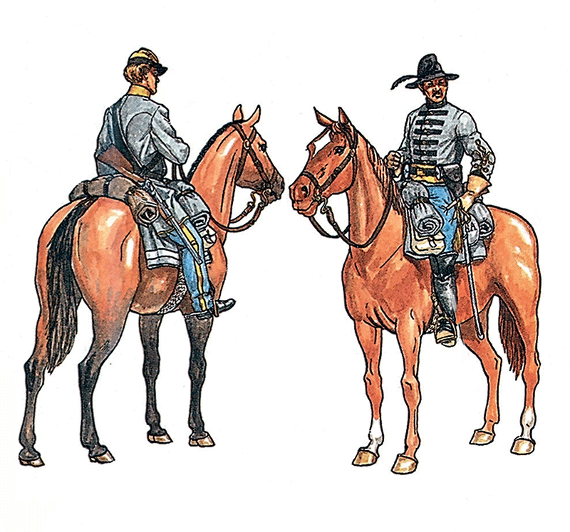 Italeri 6011 Confederate Cavalry 1/72 – Bild 4