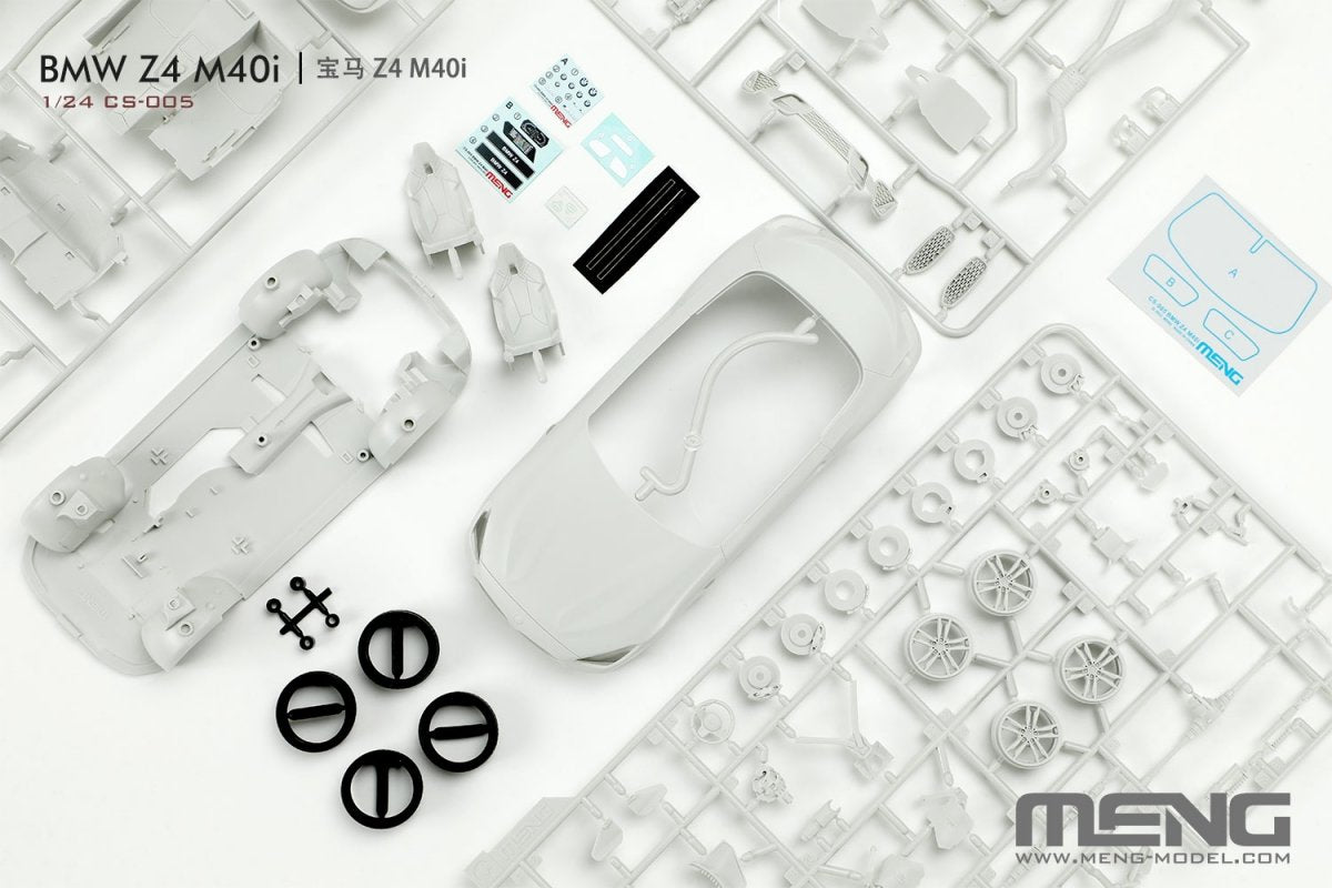 Meng Model CS-005 BMW Z4 M40i 1/24 – image 2
