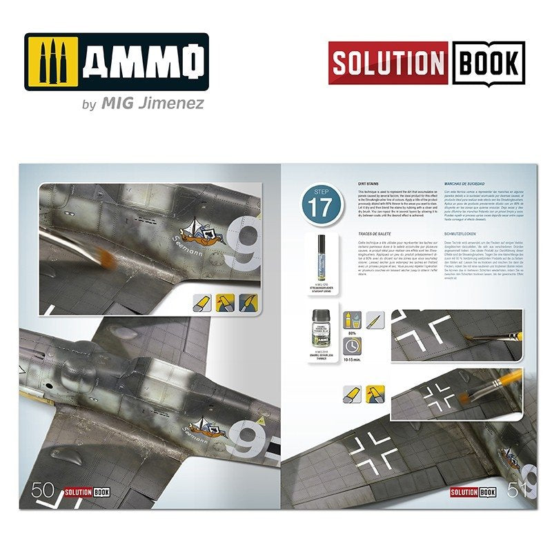 Ammo of Mig 6526 How to Paint WWII Luftwaffe Mid War Aircraft SOLUTION BOOK – image 6