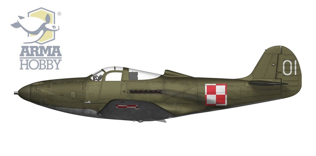 Arma Hobby 70055 P-39Q Airacobra 1/72 – obrázek 9
