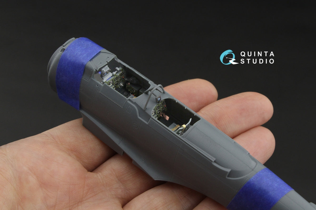 Quinta Studio QD48611 A6M2-K Zero 3D-Printed &amp;amp; colored Interior on decal paper (Eduard) 1/48 – image 3