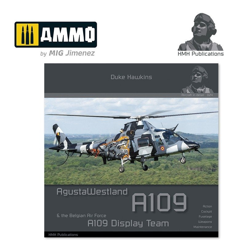 HMH Publications DH-024 Agusta Westland A109 &amp; the Belgian Air Force A109 Display Team (English version)