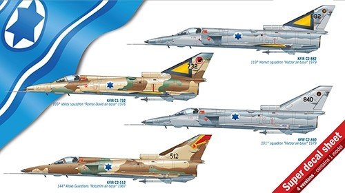 Italeri 2688 KFIR C1/C2 1/48