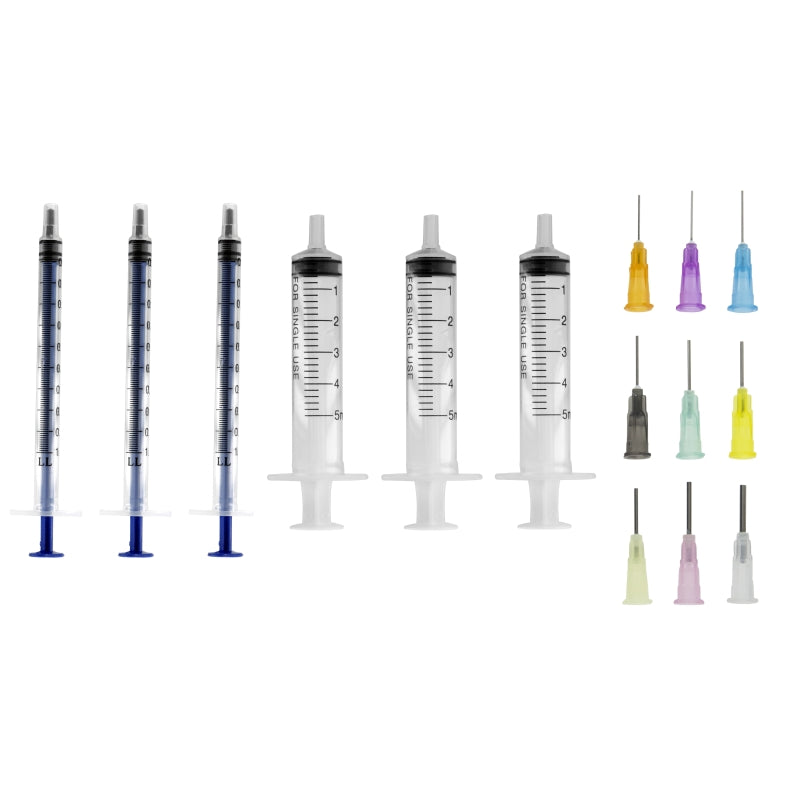Modelcraft POL1015 15pc Syringe &amp;amp; Applicator Set