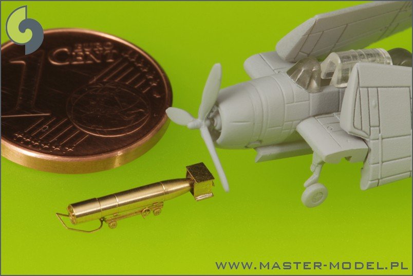 Master SM-350-073 USN Airborne torpedoes Mark 13 (22.4in) with trolleys - improved type (10 pcs) – image 3