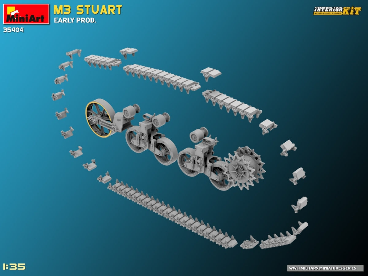 MiniArt 35404 M3 STUART EARLY PROD. INTERIOR KIT 1/35 – image 10