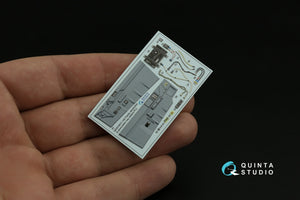 Quinta Studio QD32180 F-104S 3D-Printed colored Interior on decal paper (Italeri) 1/32 – obrázek 6