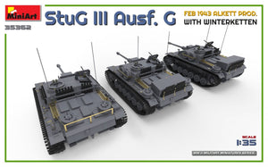 Mini Art 35362 StuG III Ausf. G FEB 1943 ALKETT PROD. WITH WINTERKETTEN 1/35 – image 6