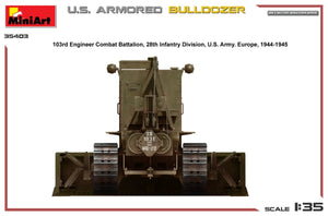 MiniArt 35403 U.S. ARMORED BULLDOZER 1/35 – zdjęcie 3