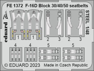 Eduard BIG49386 F-16D Block 50 Kinetic Model 1/48 – Bild 6