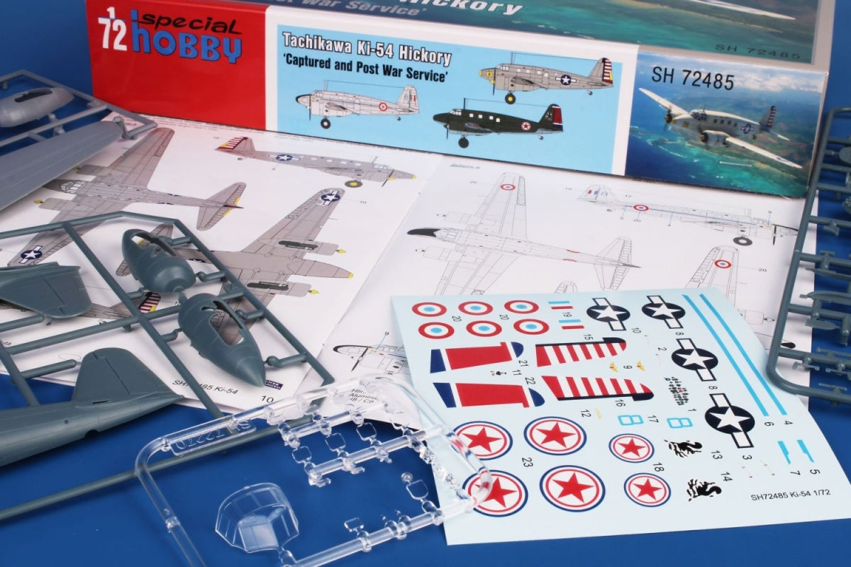 Special Hobby 72485 Tachikawa Ki-54 Hickory &amp;#39;Captured And Post War Service&amp;#39; 1/72 – obrázek 9
