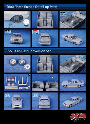 KA Models KE-24039 Mercedes BENZ S600 DETAIL-UP ETCHED PART 1/24 – image 2