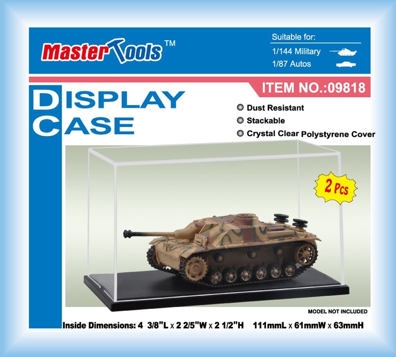 Trumpeter 09818 DISPLAY CASE 111x61x63mm - 2 pcs. – obrázek 2