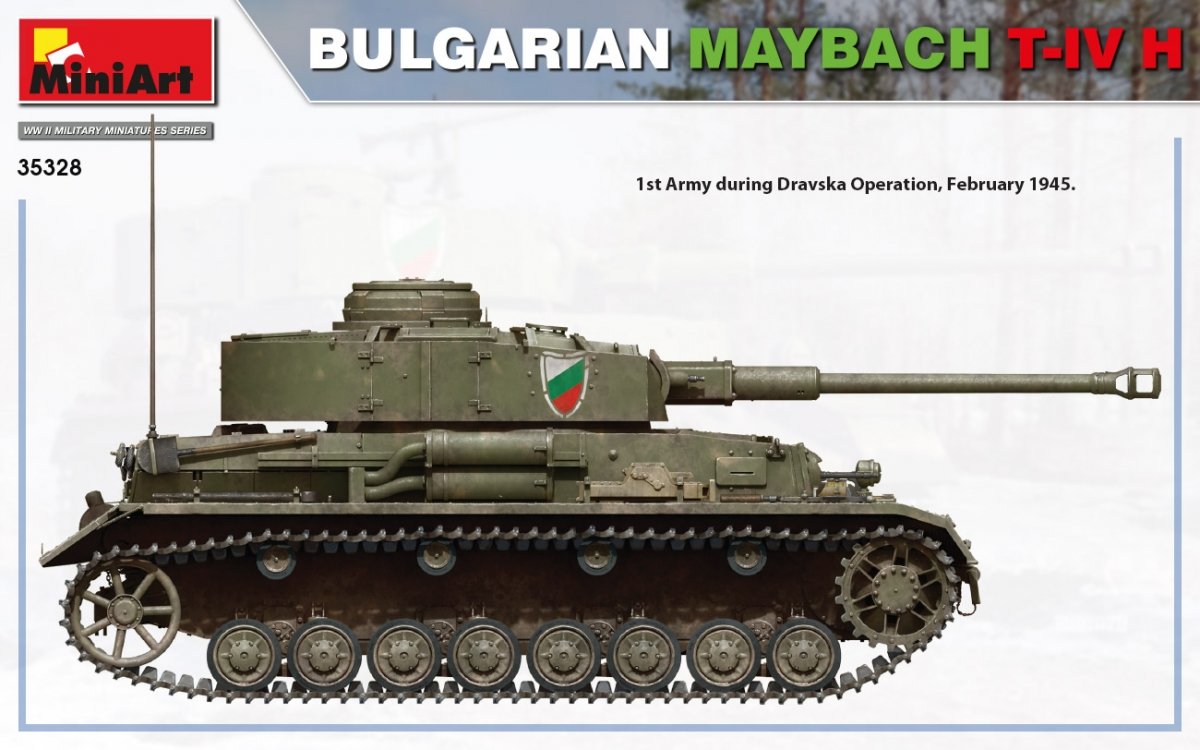MiniArt 35328 BULGARIAN MAYBACH T-IV H 1/35 – obrázek 6
