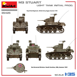 MiniArt 35425 M3 STUART LIGHT TANK, INITIAL PROD 1/35 – Bild 7