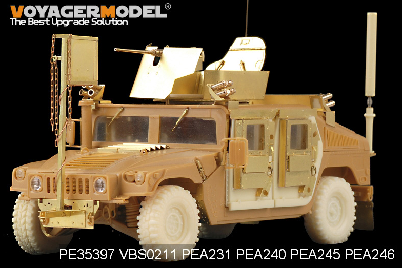 Voyager Model PEA246 Modern HUMVEE family bullet-proof door (For TAMIYA/BRONCO) 1/35 – image 7