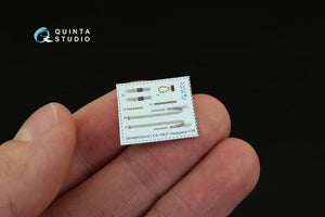 Quinta Studio QD48049 F/A-18E 3D-Printed &amp;amp; colored Interior on decal paper (for Hasegawa kit) 1/48 – image 3