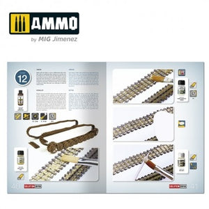 AMMO of Mig Jimenez 6602 SOLUTION BOOK 19 - Comment peindre les véhicules allemands DAK de la Seconde Guerre mondiale (anglais, espagnol, français, allemand) – image 5