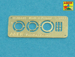 Aber 35L-241 7.5 cm barrel with muzzle brake for Panther Ausf.A (1/35) – Bild 8