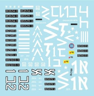 Star Decals 35-C1081 Reprint Israeli AFVs 5. M50 Super Sherman 1/35 – image 3