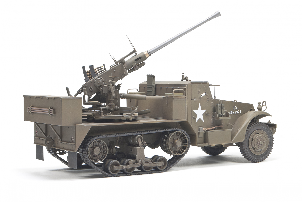 AFV Club 35334 KOREAN WAR USA 40 mm GUN MOTOR CARRIAGE, M34 1/35 – image 3