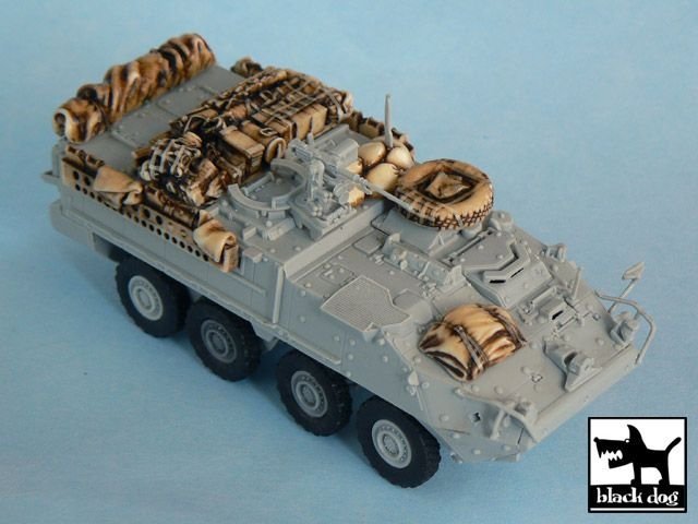 Black Dog T72002 M1126 STRYKER Iraq War for Trumpeter 07255 1/72 – Bild 4