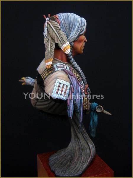 Young Miniatures YH1818 Sioux Indian 1/10 – Bild 7