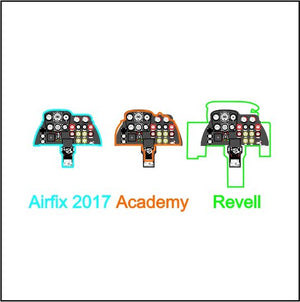 Yahu YMA7293 Me 262 A Airfix 2017 / Academy 1/72 – immagine 2